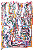 Lesny JN Felix –– Bold Waves on White Background