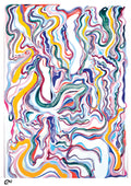 Lesny JN Felix –– Light Waves on White Background