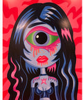 Blue Cyclops Girl - Karl Kotas