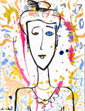 Matriarch, 2023, painting on canvas by Arick Moriartsy