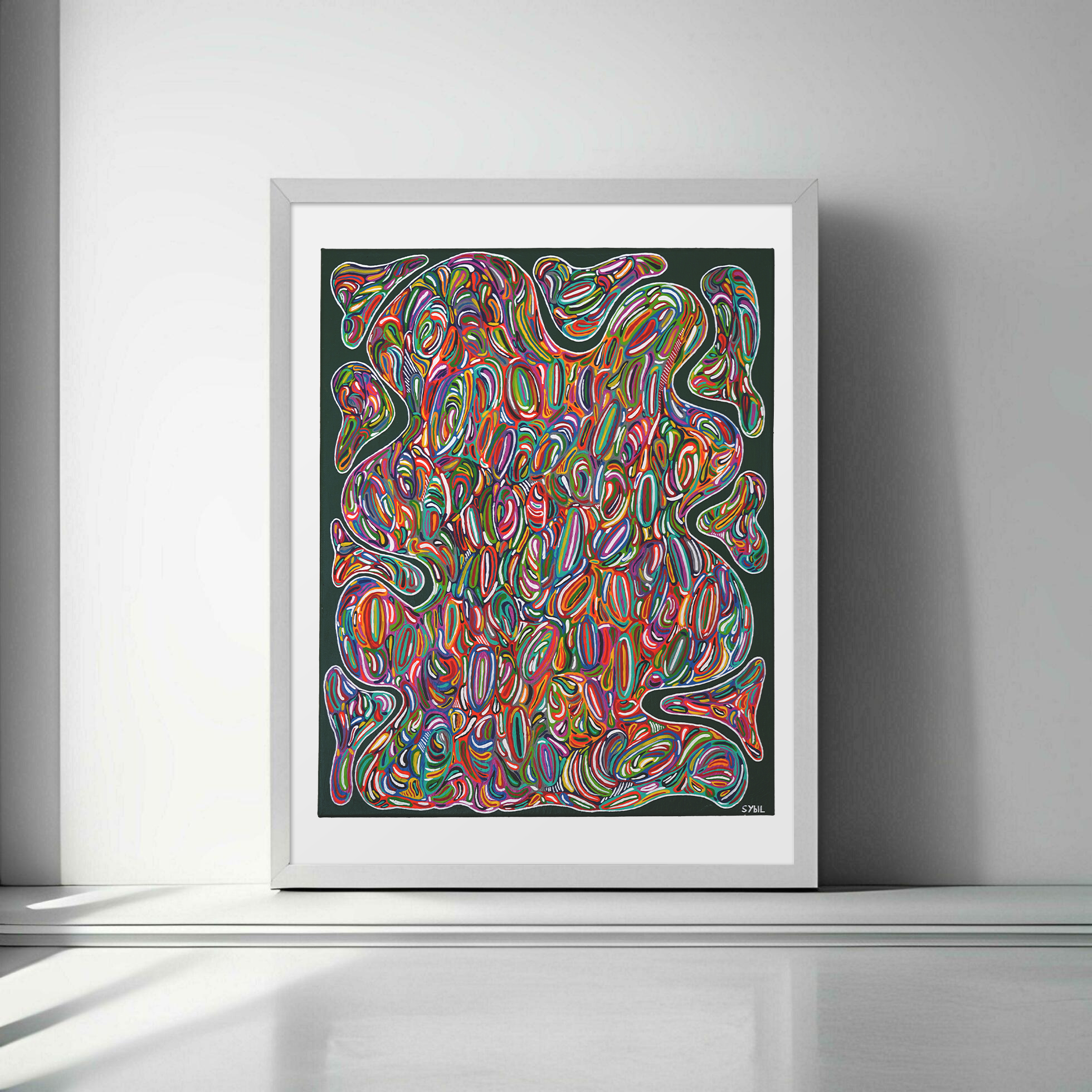 Don Sybil - Abstract on Green