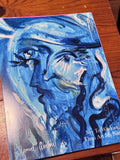 Blue Poster - Samuel Abelow