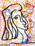 Matriarchal Strength, 2023, painting on canvas by Arick Moriartsy